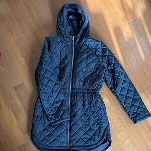Cavalini Navy Quilted Puffer Jacket